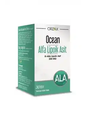Ocean Alfa Lipoik Asit 200 mg 30 Tablet