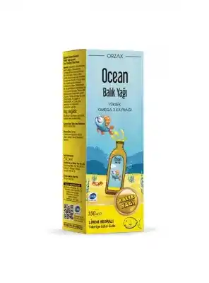 Ocean Balık Yağı Şurubu Limon Aromalı 150ml