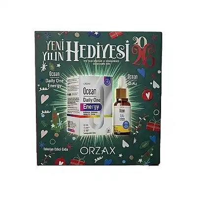 Ocean Daily One Energy 30 Tablet + Ocean D3K2 20ml Yılbaşı Set