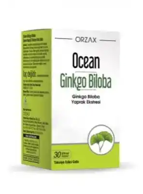 Ocean Ginkgo Biloba 30 Kapsül