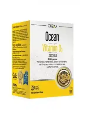 Ocean Vitamin D3 400 IU Sprey 20ml