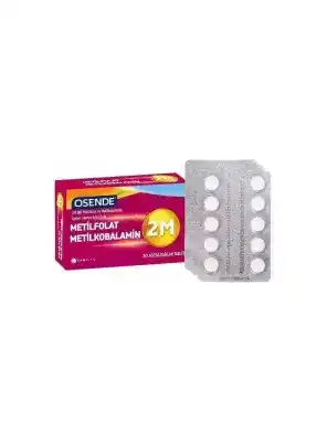Osende 2M Metilfolat Metilkobalamin 30 Tablet