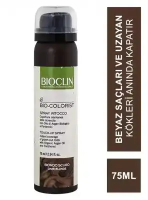 OUTLET - Bioclin Bio Colorist Touch Up Sprey - Dark Blonde - 75 ml