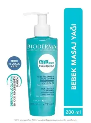 OUTLET - Bioderma ABCDerm Relaxing Oil 200 ml Masaj Yağı