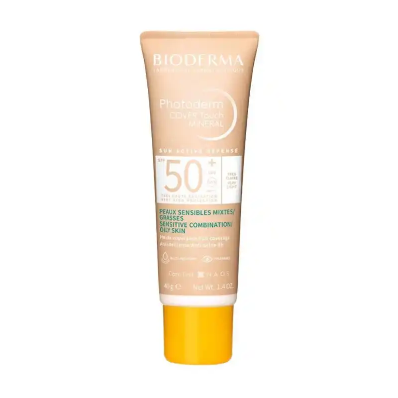 Outlet - Bioderma Photoderm Cover Touch Mineral SPF50+ Very Light 40 ml