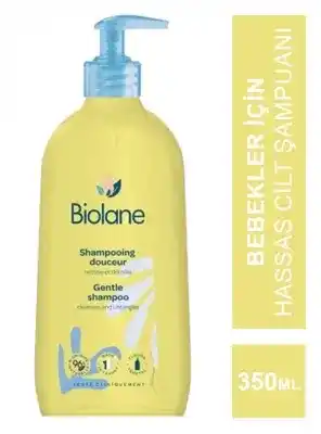 OUTLET - Biolane Gentle Shampoo - Hassas Cilt Şampuanı - 350 ml