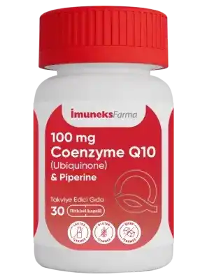 OUTLET - İmuneks Koenzim Q10 100mg 30 Kapsül