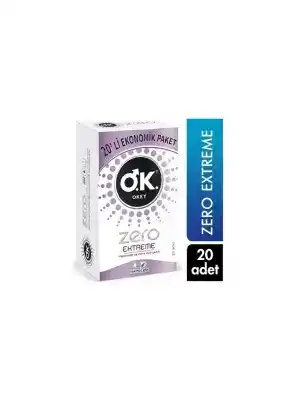 OUTLET - Okey Zero Extreme 20 Adet