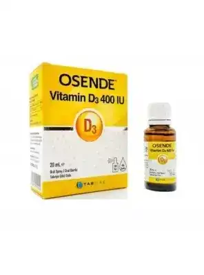 OUTLET - Osende Vitamin D3 400IU Damla Sprey 20ml