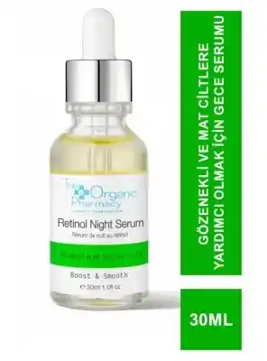 OUTLET-The Organic Pharmacy Retinol Night Serum %2,5 30 ml