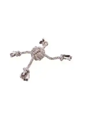 Pet Ing Halat İpli Kahverengi Köpek Oyuncağı 8X32cm