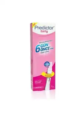 Predictor Early Erken Gebelik Testi -6 Gün Önce-