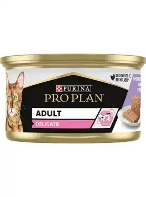 Pro Plan Yetişkin Kedi Delicate Hindili Konserve 85 Gr