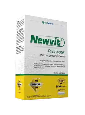 Rc Pharma Newvit Probiyotik 30 Kapsül
