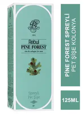 Rebul Pine Forest Spreyli Pet Şişe Kolonya 125 ml