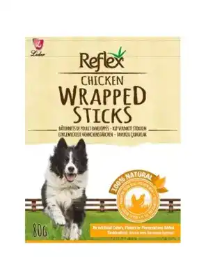 Reflex Köpek Tavuk Parçalı Çubuk 80 Gr