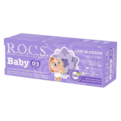 Rocs Baby Ihlamur Özlü 0-3 Yaş Diş Macunu 35ml