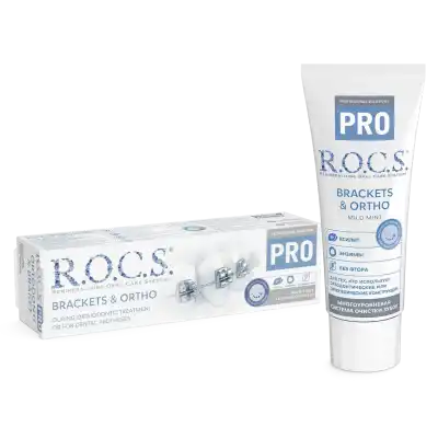 Rocs Brackets & Ortho Pro Özel Diş Macunu 60ml