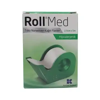 Roll Med Tıbbi Nonwoven Kağıt Flaster 2,5cm x 5m