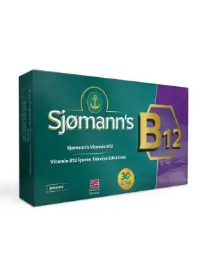 Sjomanns B12 30 Çiğnenebilir Jel Tablet