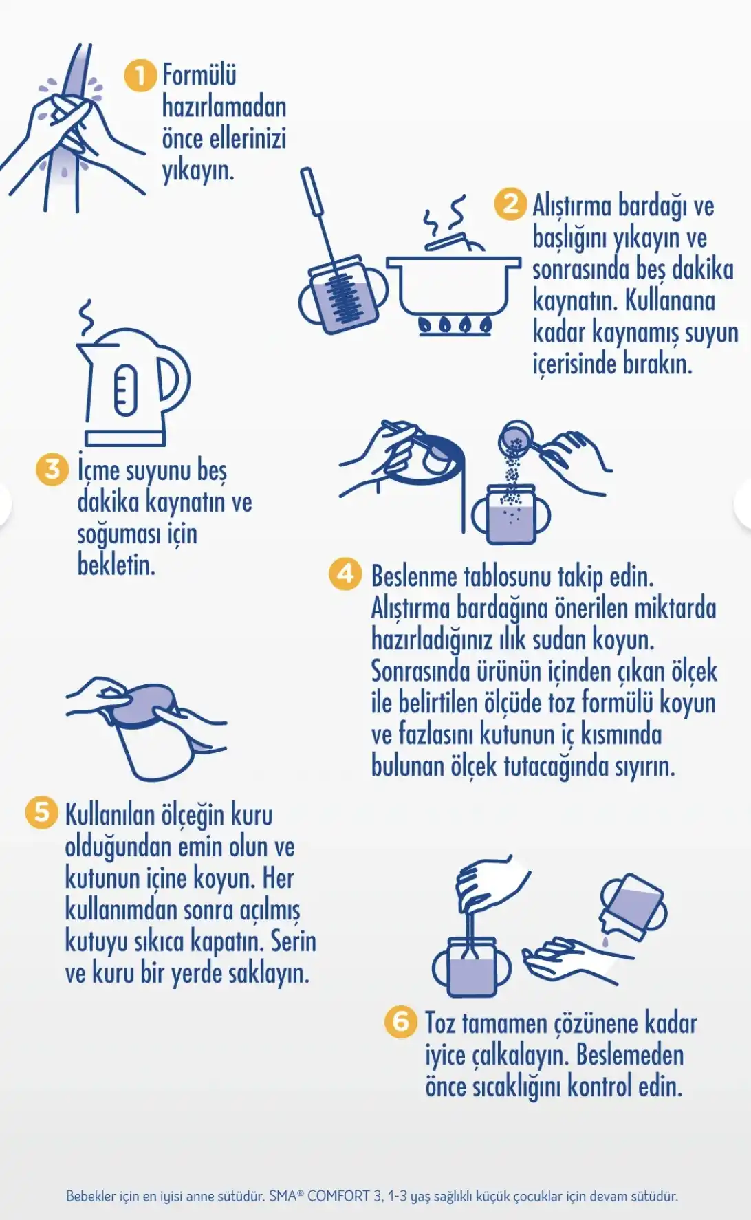 SMA Comfort 2 Devam Sütü 400 gr