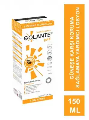 Solante Gold  SPF 50+ Güneş Koruyucu Losyon 150 ml