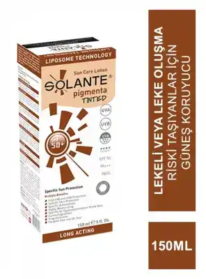 Solante Pigmenta Tinted Lotion Spf 50+ 150ml