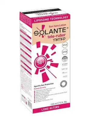 Solante Tele-Rubor Tinted Spf50 Losyon 150ml