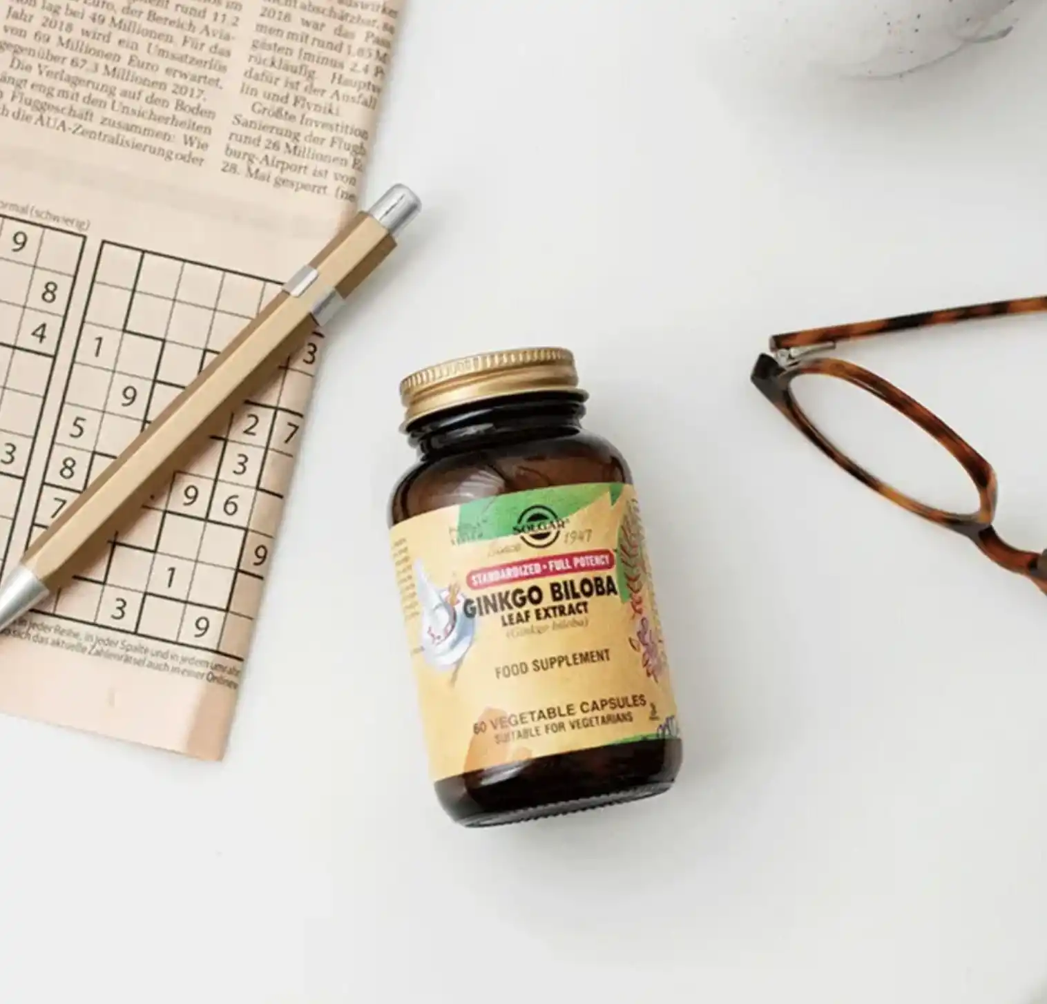 Solgar Ginkgo Biloba Leaf Extract 60 Kapsül