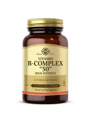Solgar Vitamin B-Complex 50 - 100 Bitkisel Kapsül