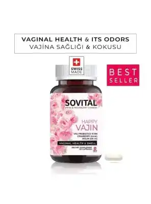 Sovital Happy Vajin 40 Kapsül