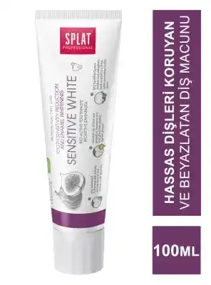 Splat Sensitive White Diş Macunu 100 ml