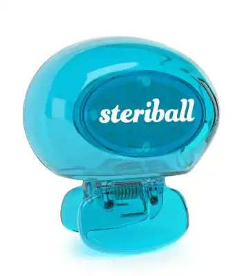 Steriball Yetişkin Diş Fırçası Koruyucu Hijyenik Kap  - Turkuaz - Limon Kokulu