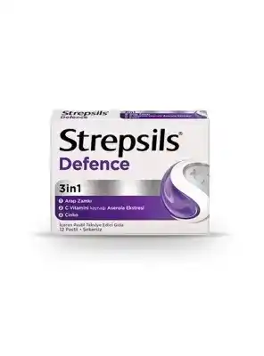 Strepsils Defence 3in1 12 Pastil