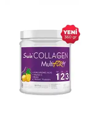 Suda Collagen Multiform Toz Kutu Ananas Aromalı 360 gr