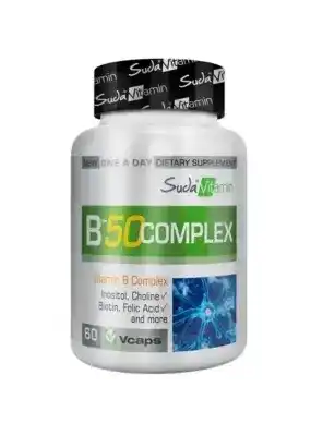 Suda Vitamin Vitamins B-50 Complex 60 Vegi Kapsül
