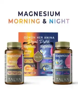 Talya Magnezyum Morning & Night 2’li Destek Seti