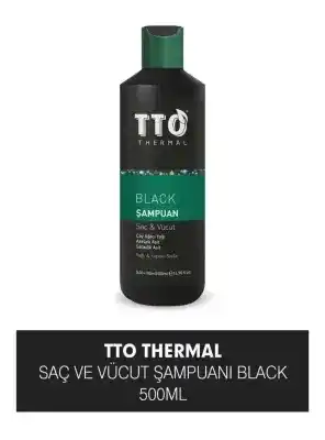 TTO Black Saç Ve Vücut Şampuanı 500ml