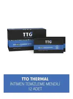 TTO İntimen Temizleme Mendili 12 Adet