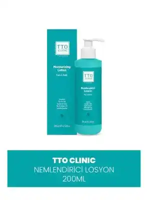 TTO Yüz & Vücut Nemlendirici Losyon 200 ml