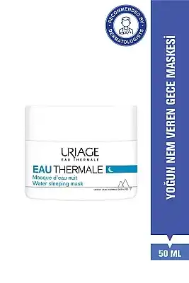 Uriage Eau Thermale Yoğun Nemlendirici Gece Bakım Maskesi 50 ml