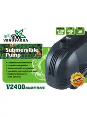 V-2400 Venus Aqua Kafa Motoru 3000lh 60w
