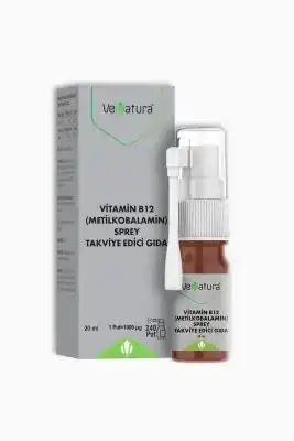 Venatura Vitamin B12 Metilkobalamin Sprey 20 ml