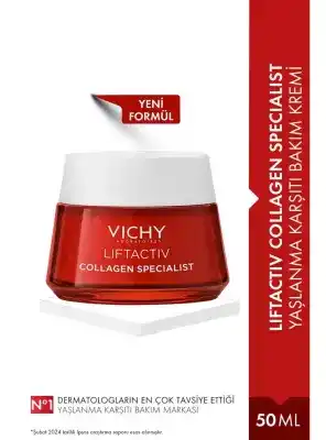 Vichy Liftactiv Collagen Specialist Yaşlanma Karşıtı Bakım Kremi 50 ml