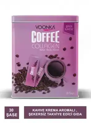 Voonka Coffee Collagen Cream 30 Şase