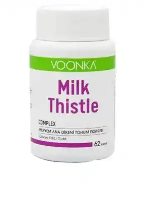 Voonka Milk Thistle Complex 62 Kapsül