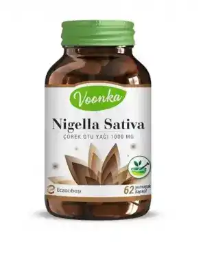 Voonka Nigella Sativa Çörekotu Yağı 60 Kapsül