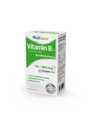 Wellcare Vitamin B12 1000 Mcg 5 ml