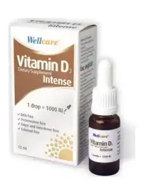 Wellcare Vitamin D3 Intense 1000 IU 12 ml