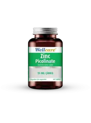 Wellcare Zinc Picolinate 15mg 60 Tablet